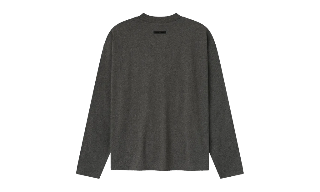 Embroidered Classic Fit Long-Sleeve "Charcoal Heather" 125HO254201F