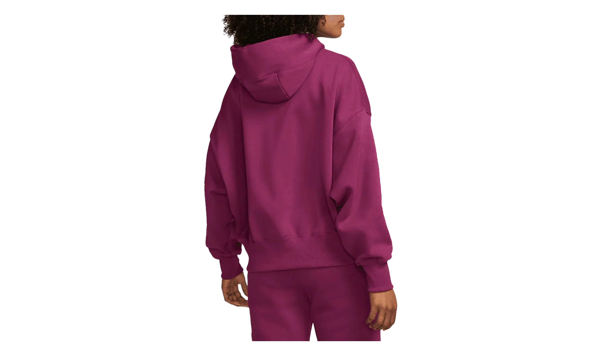 Sportswear Phoenix Fleece Oversized Hoodie WMNS "Rosewood / Sail" DQ5858 653