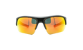 Big Shot Sunglasses "Beta Red Mirror - Satin Black" 8600085 010153