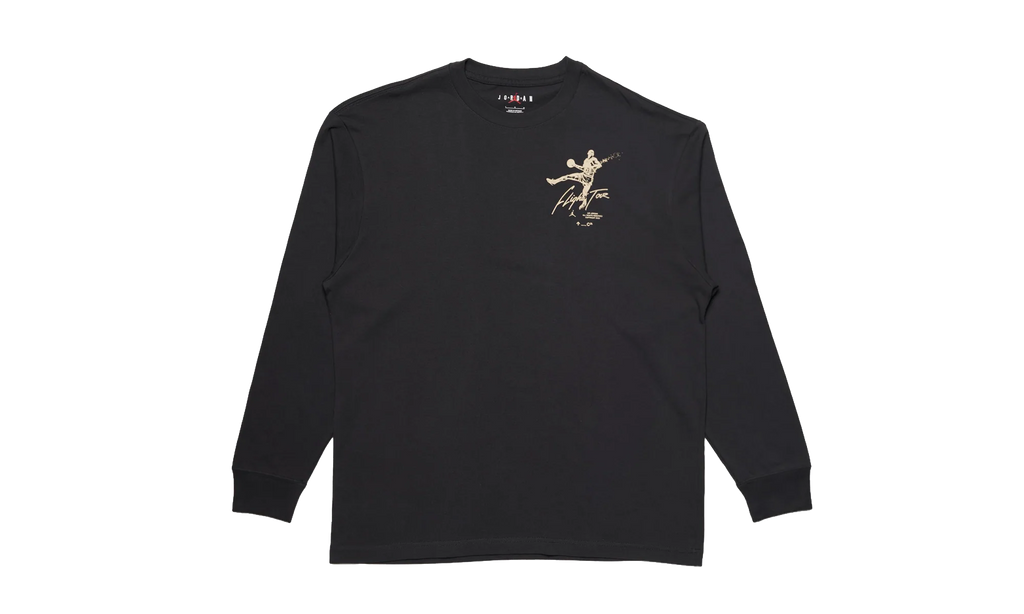 Air Jordan Flight Heritage 85 Graphic Crewneck "Off Noir - Rattan" DV1476 045
