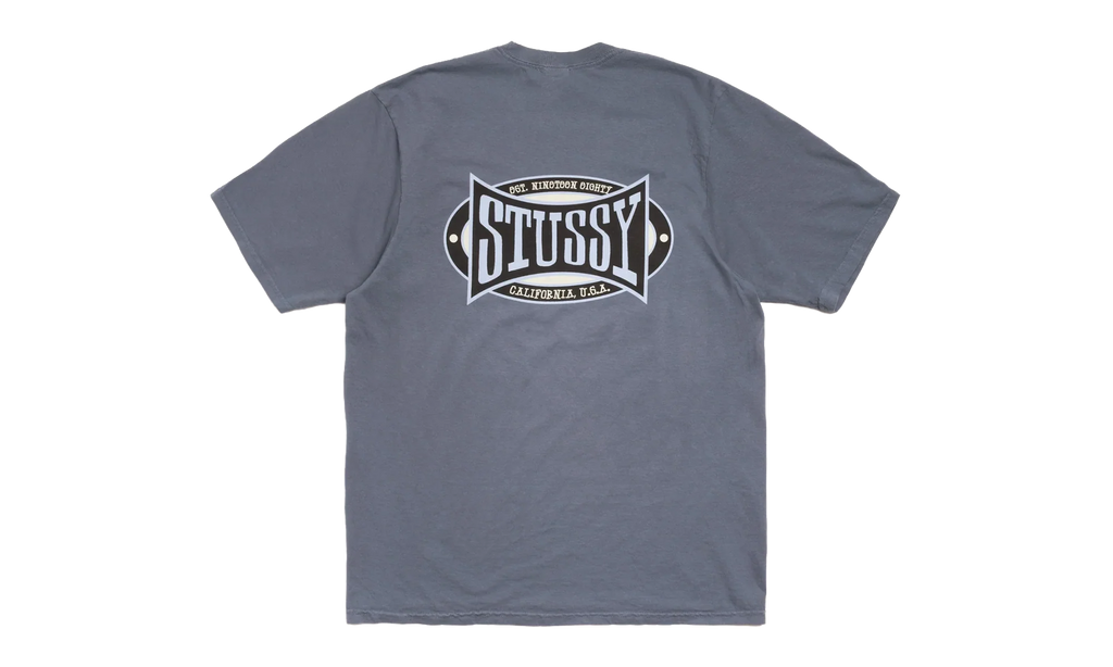Champion Oval Pigment Dyed T-Shirt "Navy" STUS365