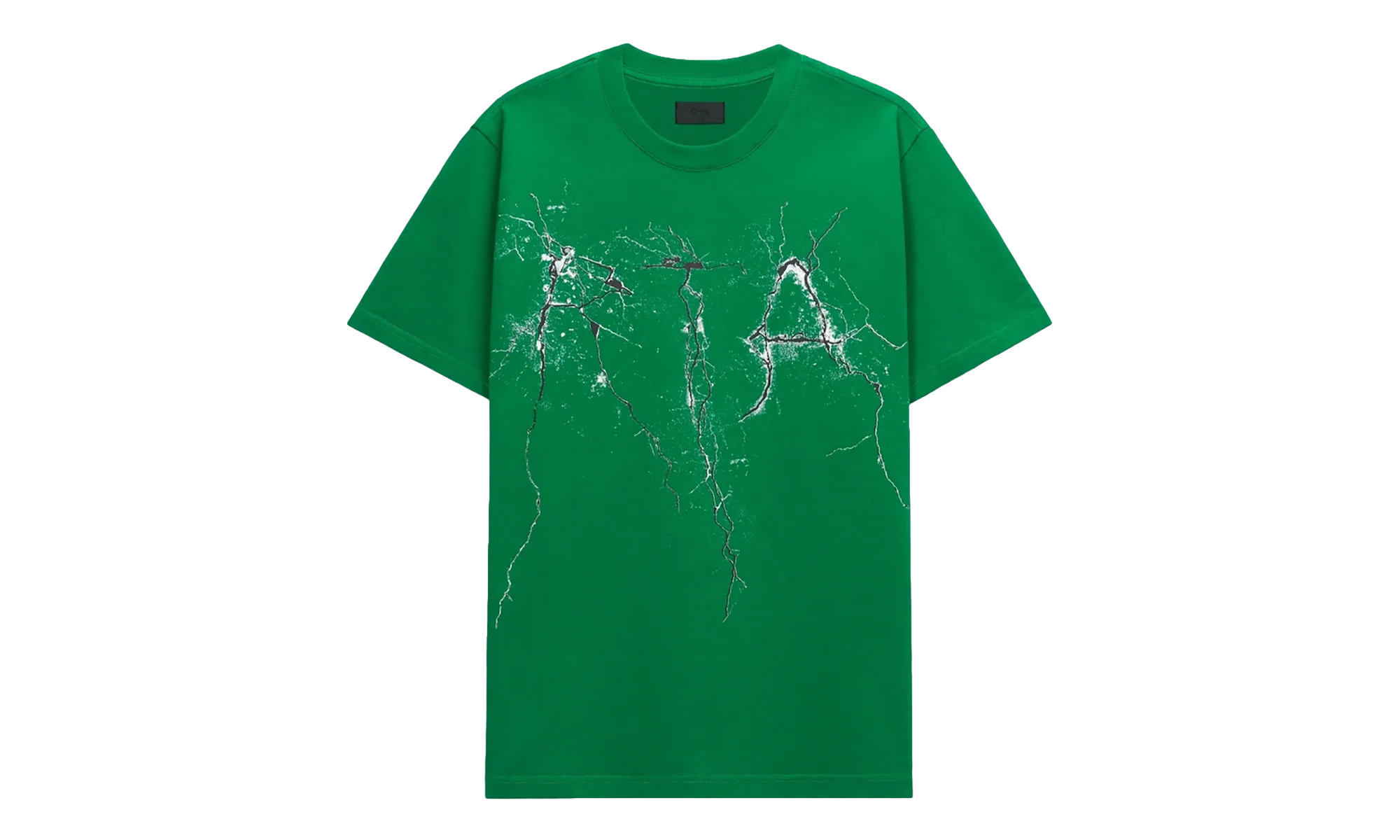 Liam Cracked Logo T-Shirt "Green" MCCTK911 T119GRCRC