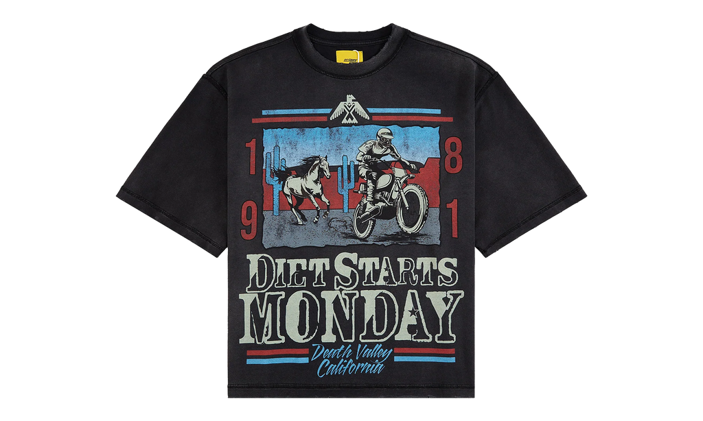 81 Racing Tee "Vintage Black" DSM S26 064