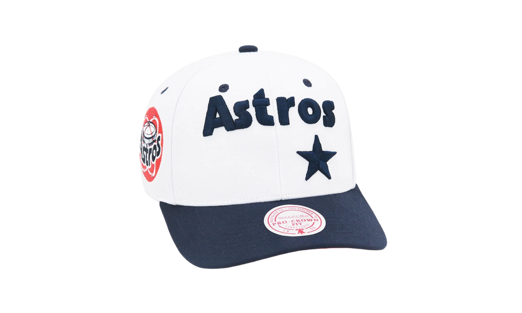 MLB Cooperstown Evergreen Pro Snapback Cap "Houston Astros - White" HHSS6484 HASYYPPPWHIT