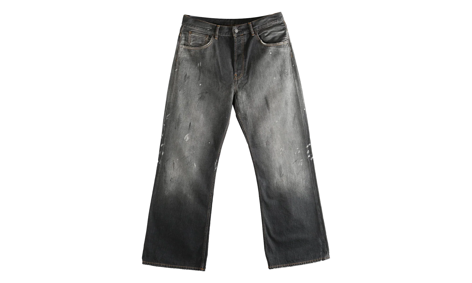 2021M Regular Fit Jeans "Black" ACNE STUDIOS 2021M BLACK TRAFALGAR BLACK