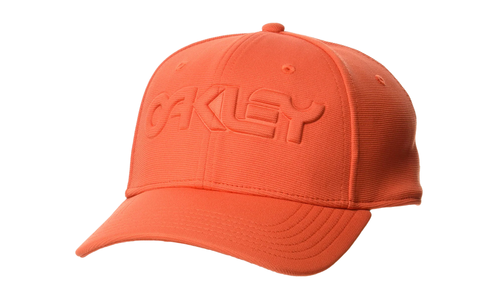 6-Panel Stretch Hat Embossed "Energetic Orange" 912208 7EN