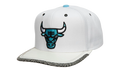 NBA Day 3 Snapback Cap "Chicago Bulls - White / Light Blue" HHSS4373 CBUYYPPPWHLB