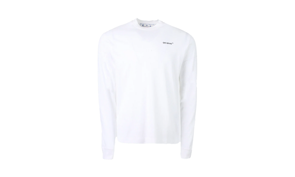 Caravag Arrow Skate Long-Sleeve Tee "White" OMAB064C99JER0030110