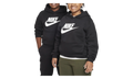 Sportswear Club Fleece Hoodie GS "Polar Black / White" FD2989