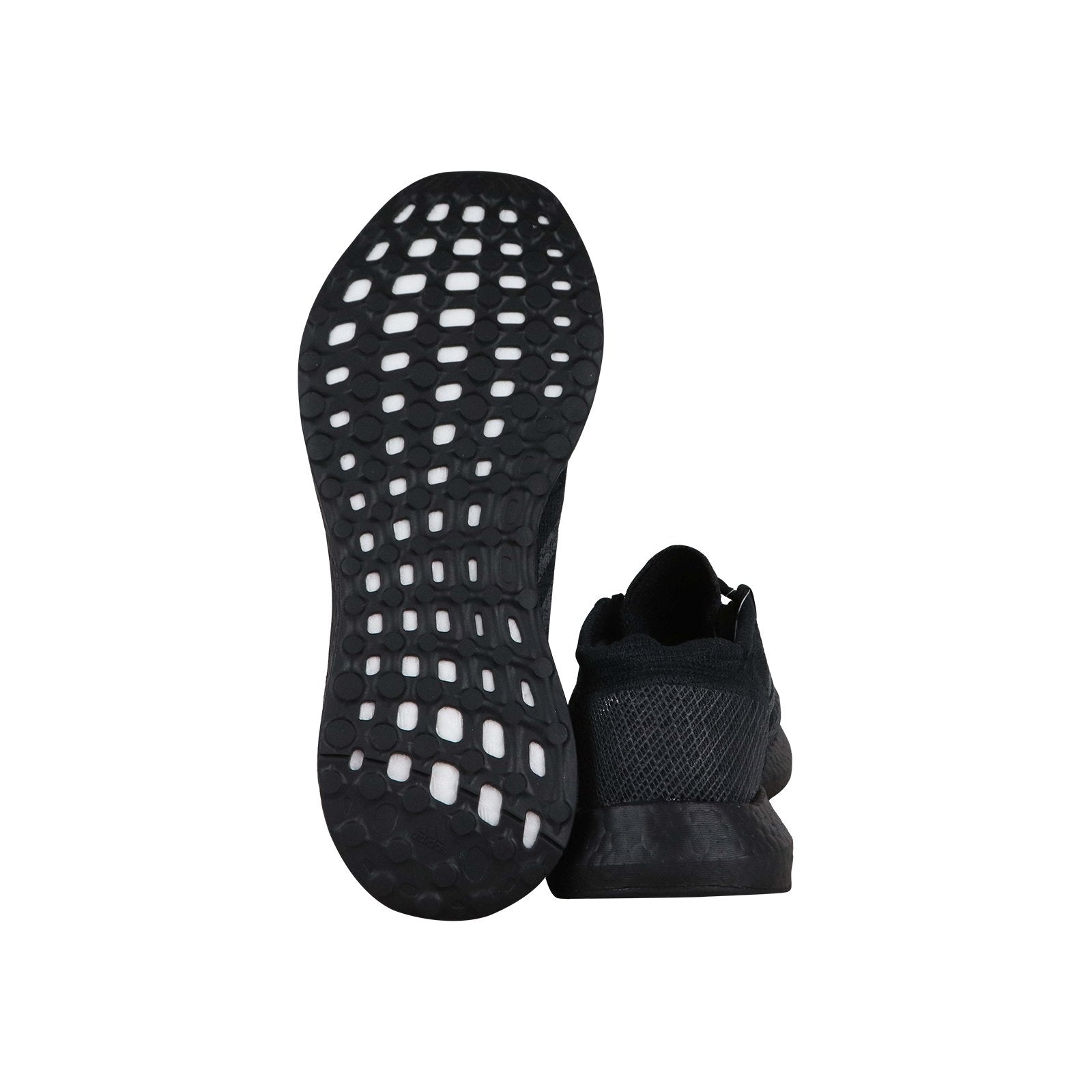 Pureboost Go F35786 Mens Black Canvas Lace Up Lifestyle Sneakers Shoes