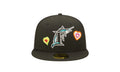 59Fifty MLB Florida Marlins C/S Hearts Fitted Hat "Black" 60288216