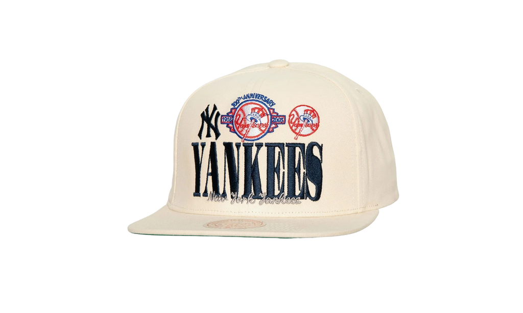 MLB Cooperstown Reframe Retro Snapback Cap "New York Yankees - Off White" HHSS6661 NYYYYPPPOFWH