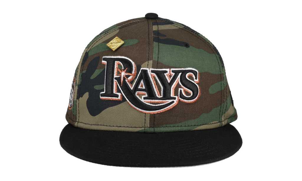 59FIFTY Tampa Bay Rays 2008 All Star Game Patch Fitted Hat "Camo" NE386