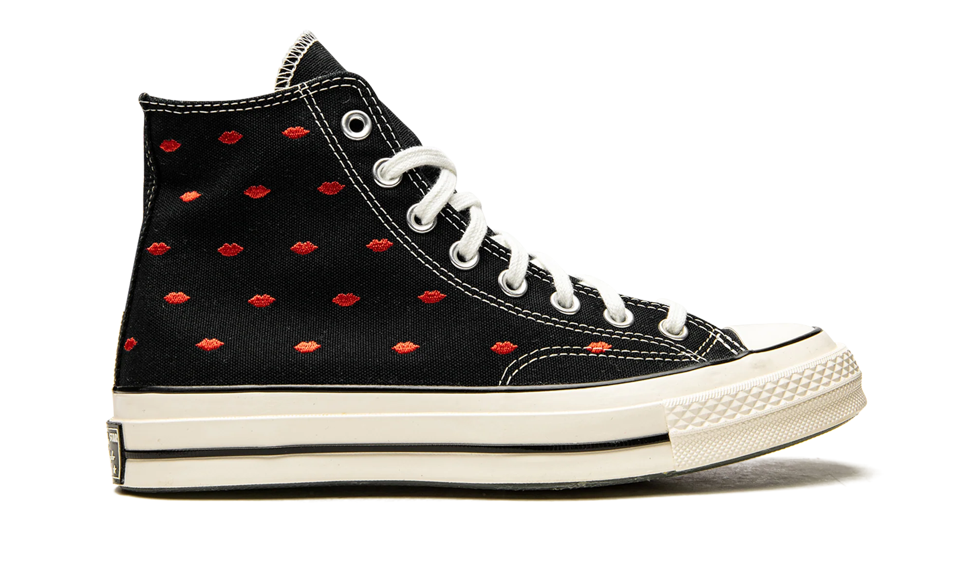 Chuck 70 Embroidered Lips High A01600C