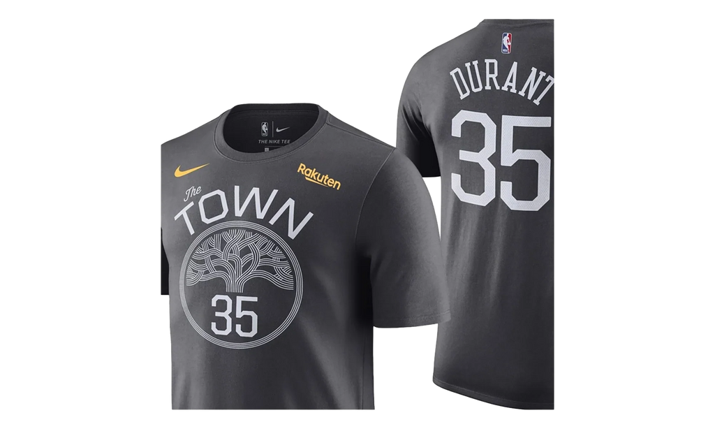 NBA GS Warriors The Town Shirt WMNS "Kevin Durant" 871408 066