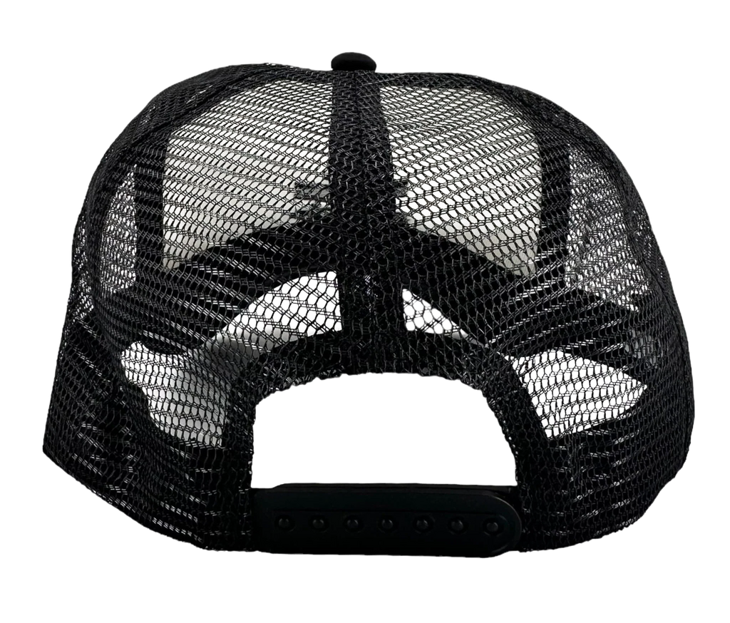 3D Logo Trucker Hat "Black / White" SMA32 1BW