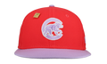 59FIFTY Chicago Cubs Two-Tone Color Pack Red Cap Fitted Hat "Red / Grey" 123451296494