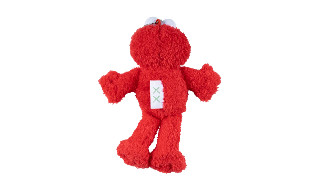 Sesame Street Water Parade Elmo Plush Keychain "Red" KAWS202450