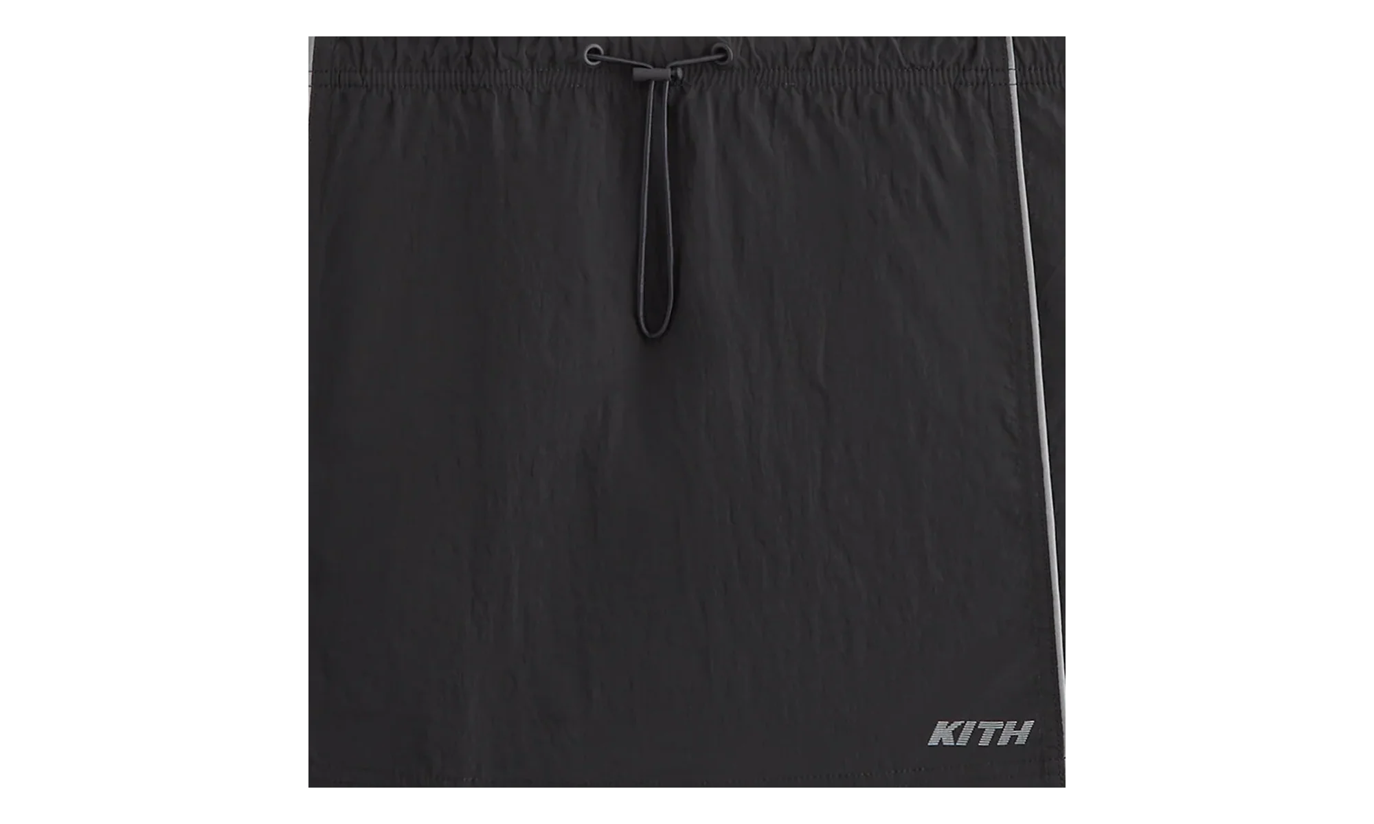Lowen Nylon Track Skirt "Black" KITH57