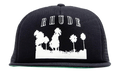 Thousand Palms Trucker Hat "Black / White" FW25HA010123028
