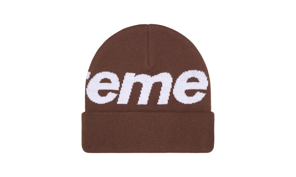 Big Logo Beanie "FW25 - Brown" SU26856