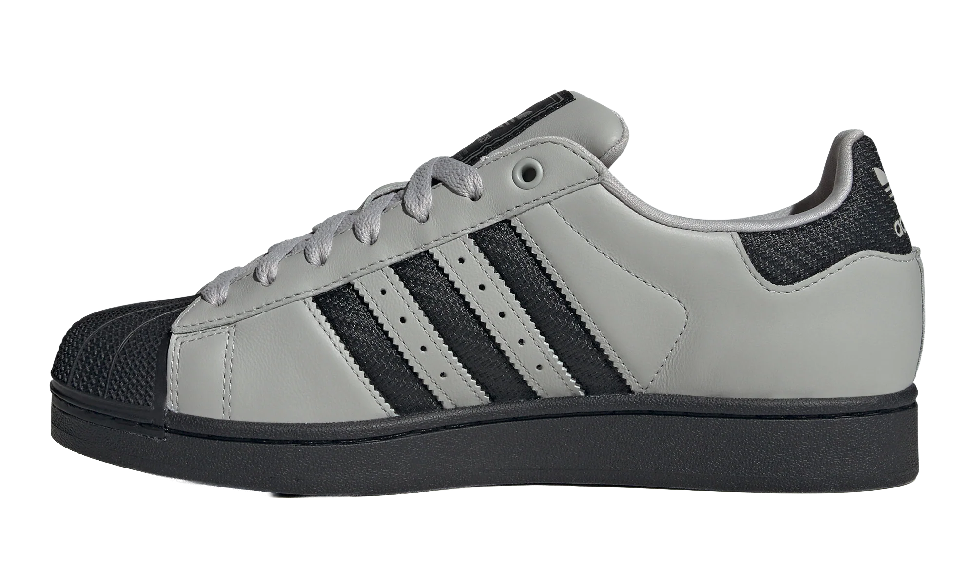 Superstar II WMNS "Grey Two Core Black" JQ3183
