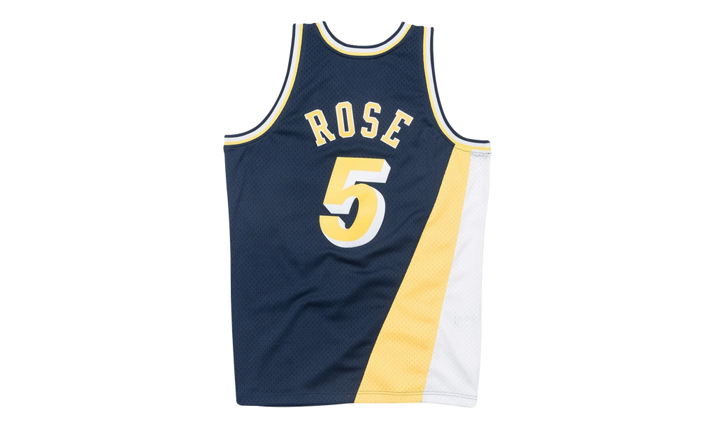 NBA Jalen Rose Swingman Jersey "1996-97 Indiana Pacers - Navy" SMJYAC18089 IPANAVY96JRS
