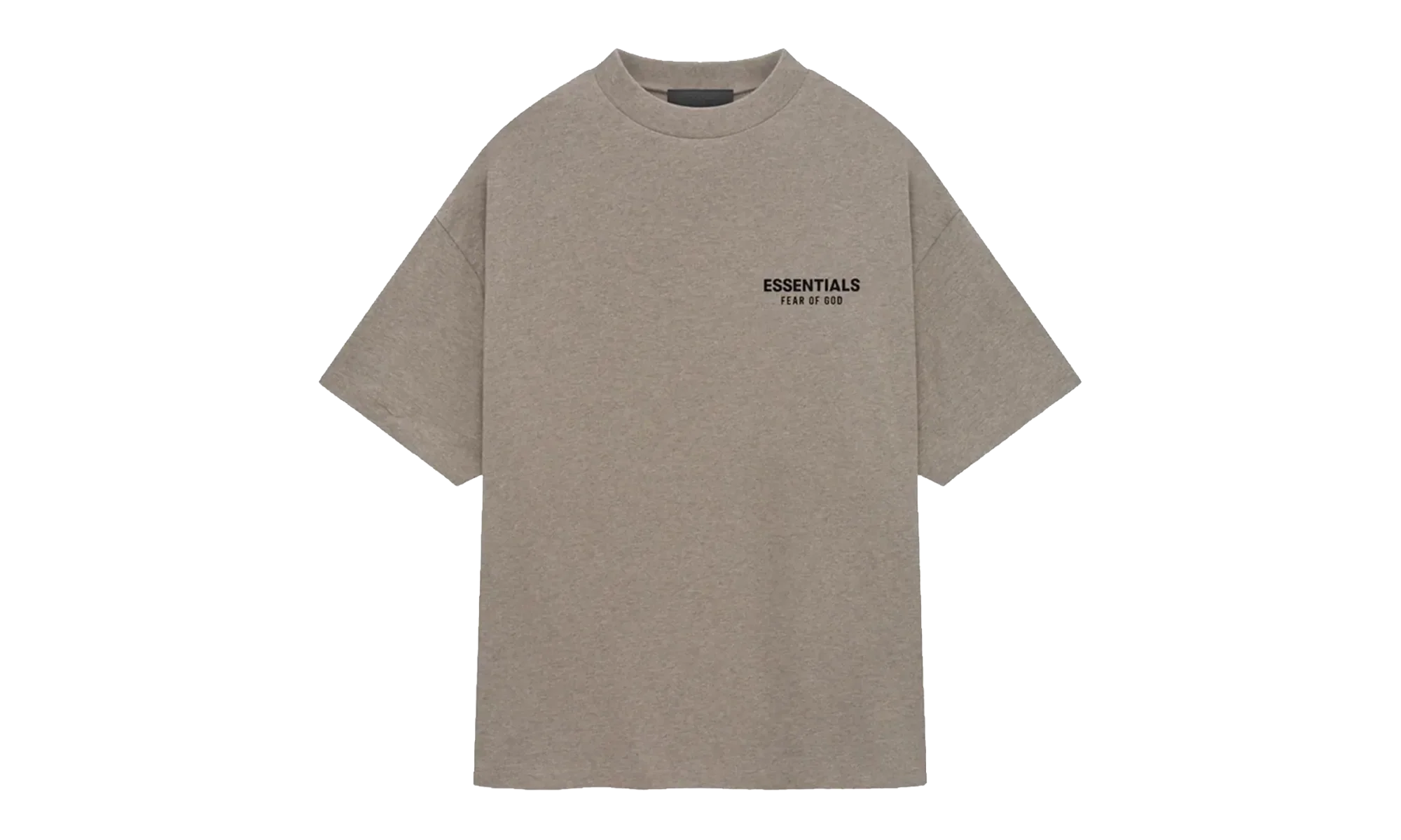 Jersey Crewneck Tee "Heather Grey" 125H0244369F