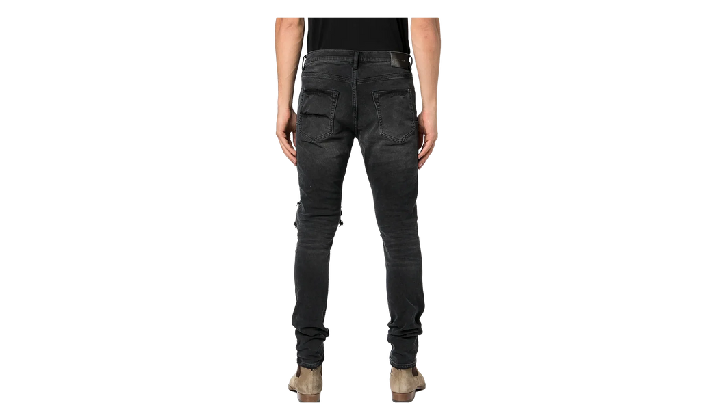 P001 Distress Jeans "Worn Black" P001 WBDI222