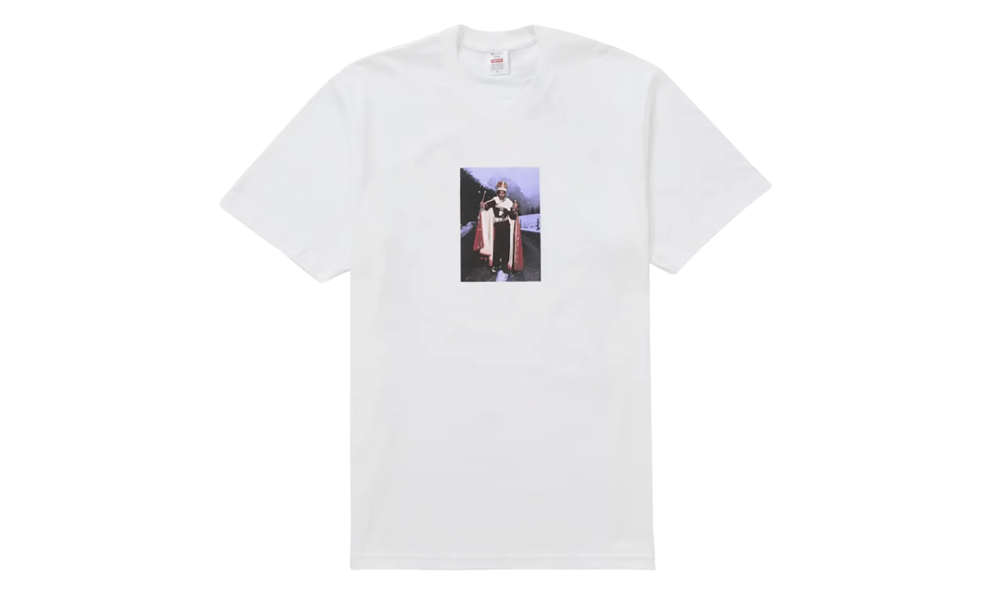 Martine Rose Lee Scratch Perry T-Shirt "FW24 - White" SU27241
