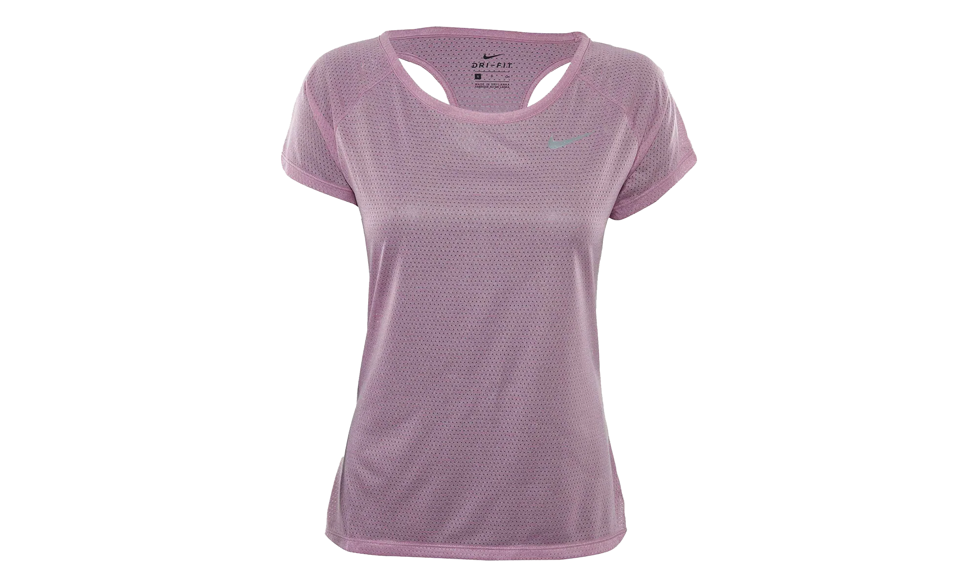 Breathe Short Sleeve Running Top WMNS "Orchid / Heather" 831780 565
