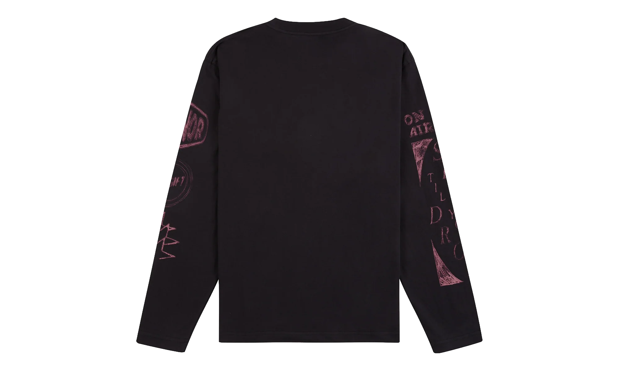 Night Skate Long-Sleeve Tee "Black" HTG250498 BLAC