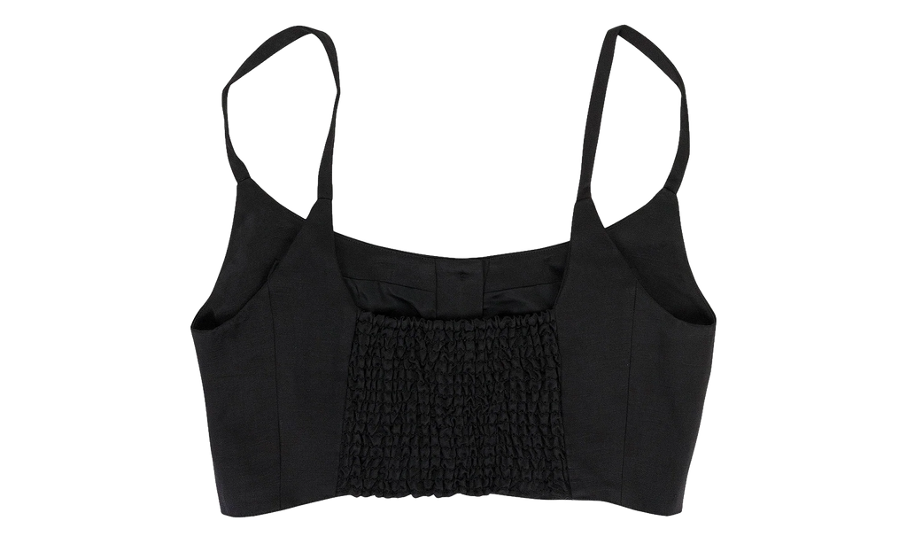 Satin Bustier Bra Top WMNS "Black" 95 OCY 1097