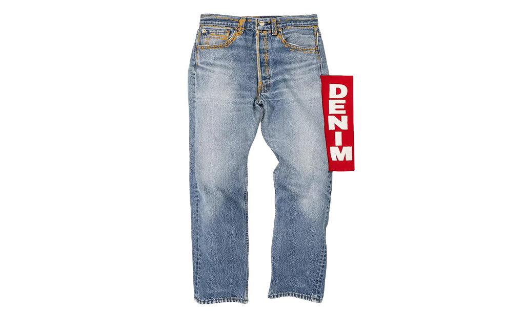 Cactus Plant Flea Market 4th of July Denim Jeans "Blue" DT311
