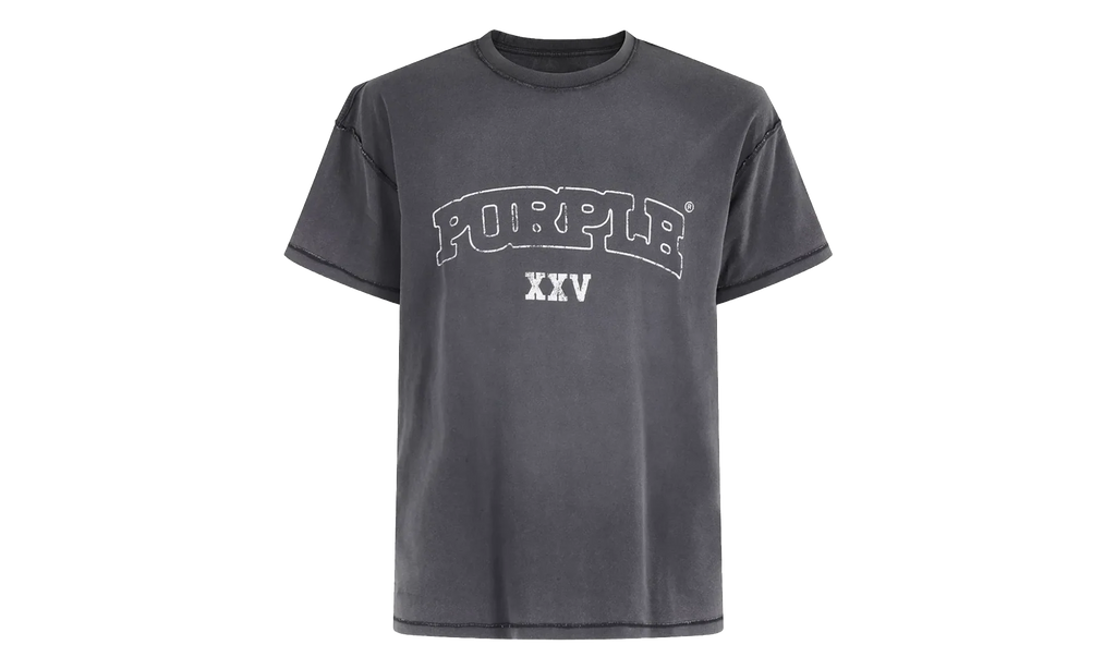 Textured Inside Out Tee "Black" P101 TBSO425