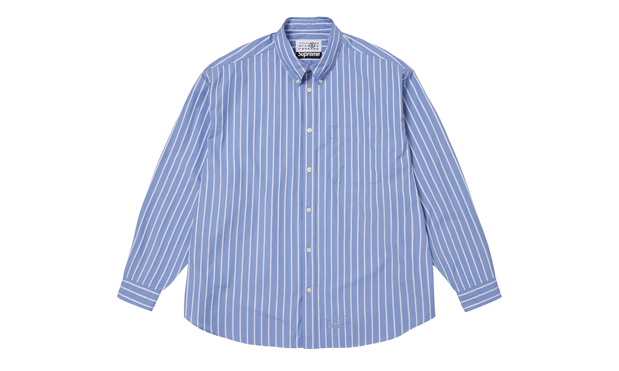 MM6 Maison Margiela Stripe Shirt "SS26 - Blue" SU27189