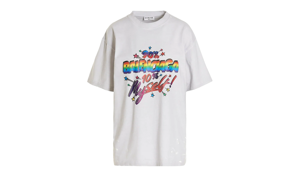 90/10 Large Fit Vintage T-Shirt "White" 641655 TMVH3 9012