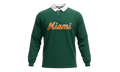 EE RUGBY CORE POLO "MIAMI - Green/Orange" EE741