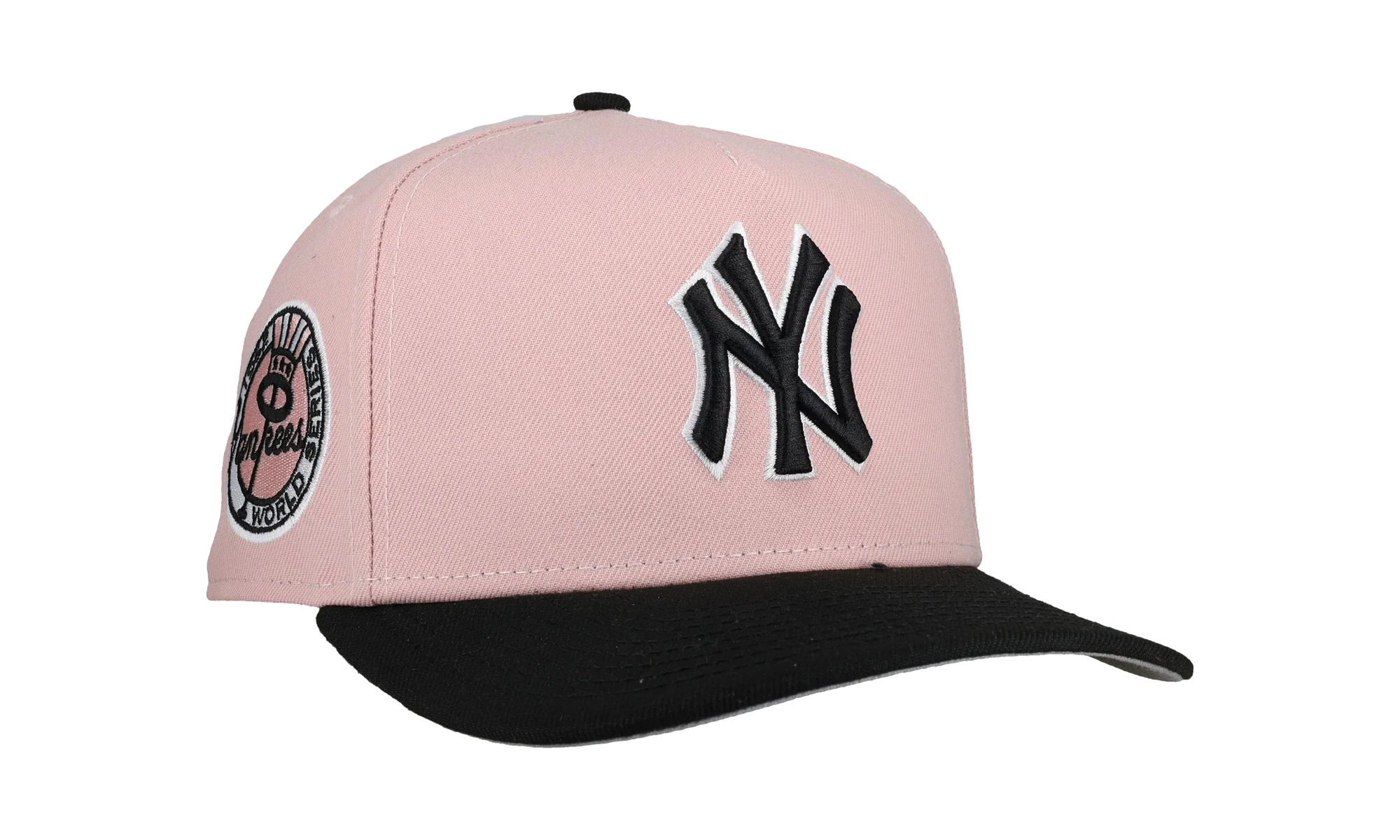 9FIFTY New York Yankees 1962 World Series Rogue A Frame Snapback Hat "Pink / Rogue" NE235