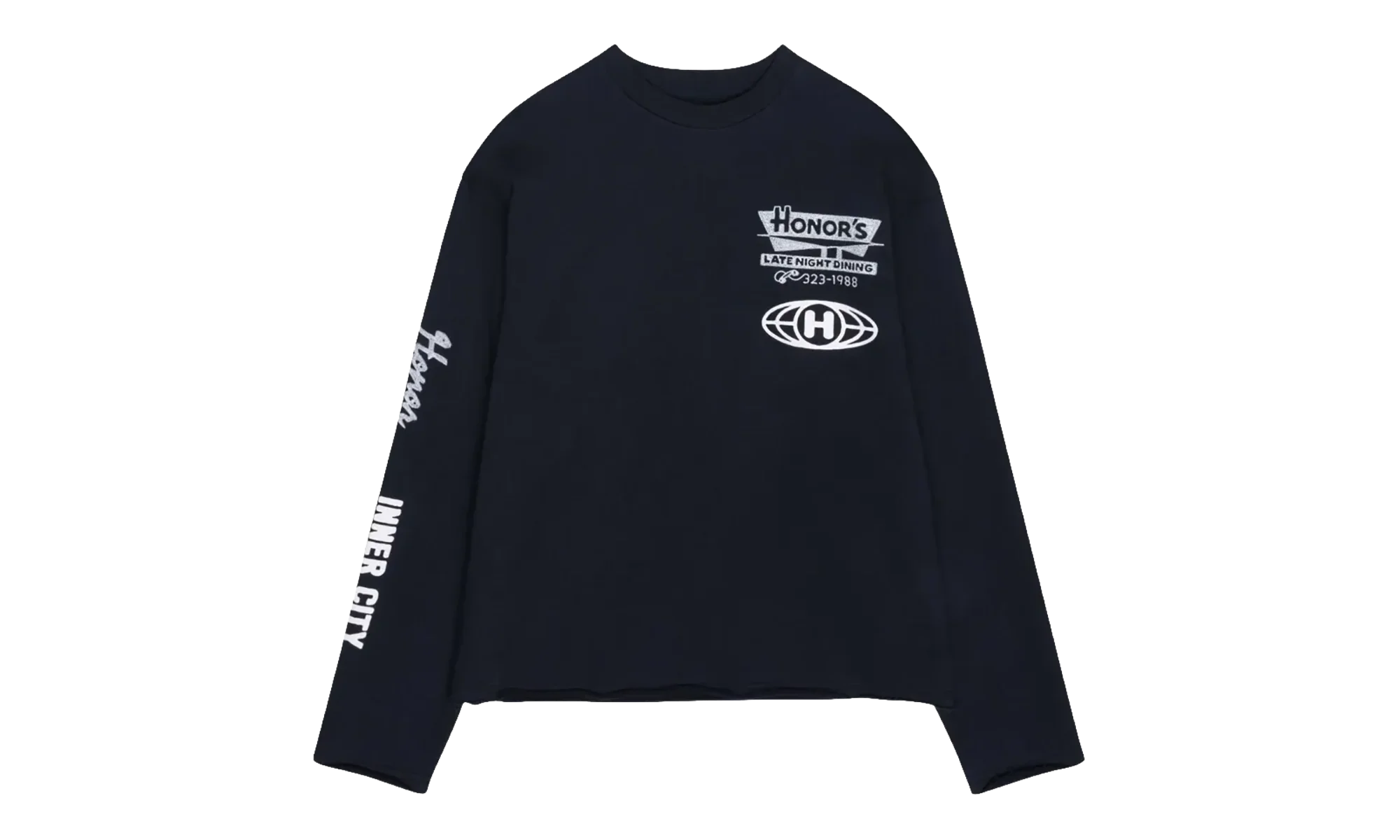 Mixed Logo Sweatshirt "Black" HTG250451 BLAC