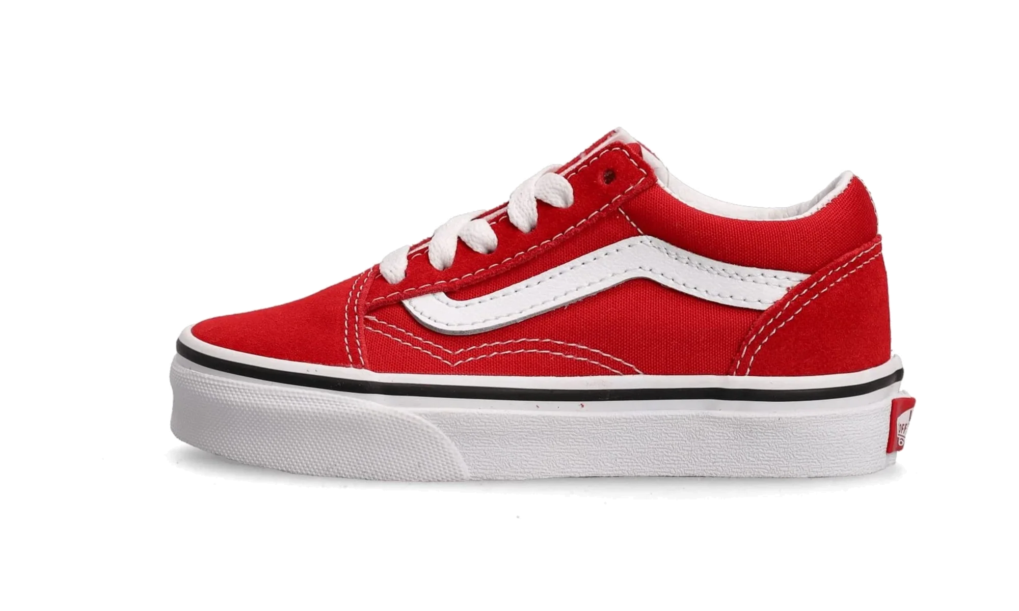 Old Skool PS "Racing Red / True White" VN0A4BUU JV6