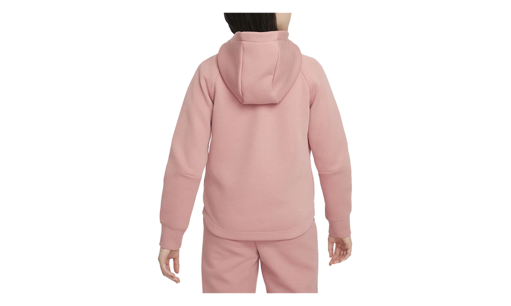 Sportswear Tech Fleece Full-Zip Hoodie GS "Red Stardust / Black" FD2979 618