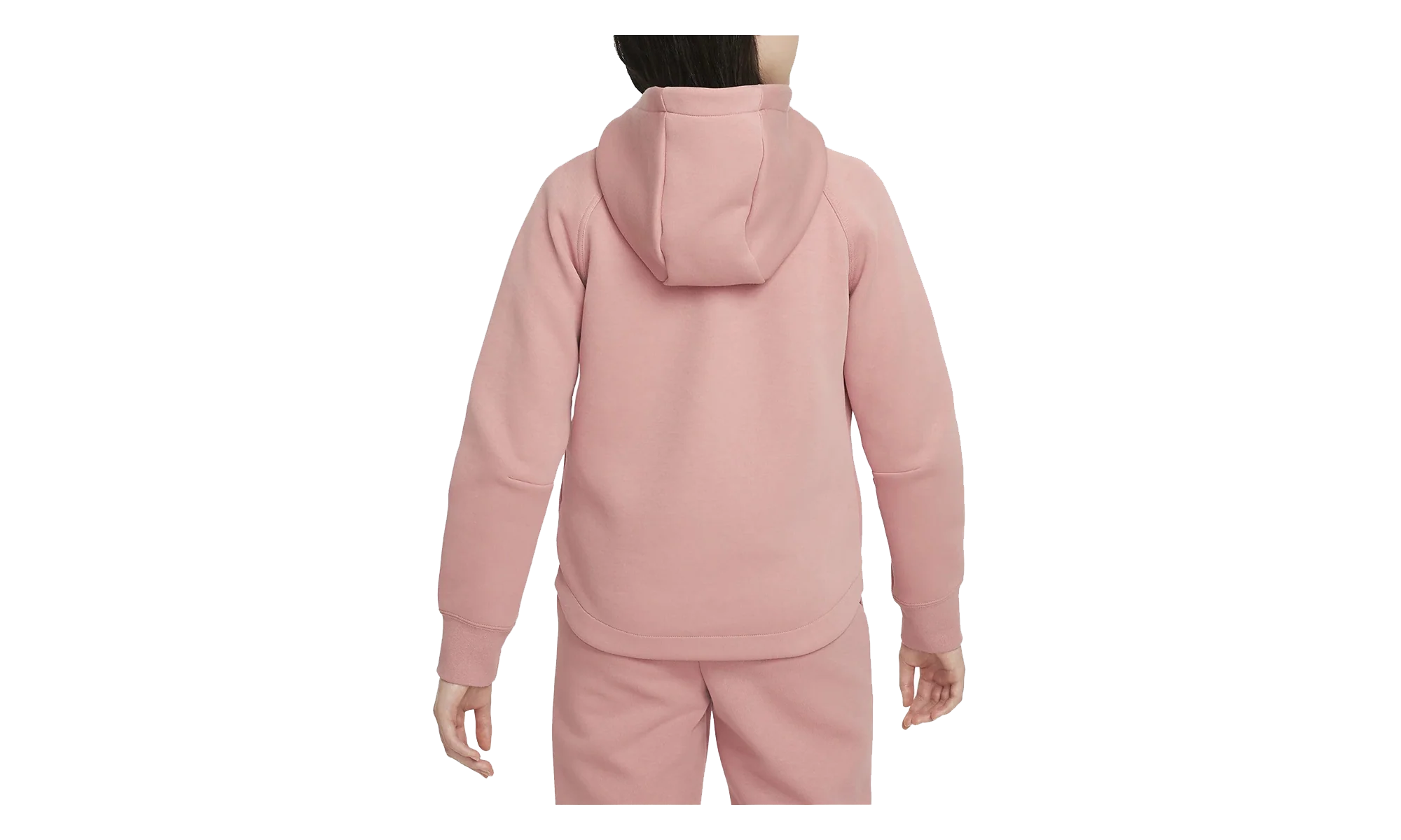 Sportswear Tech Fleece Full-Zip Hoodie GS "Red Stardust / Black" FD2979 618