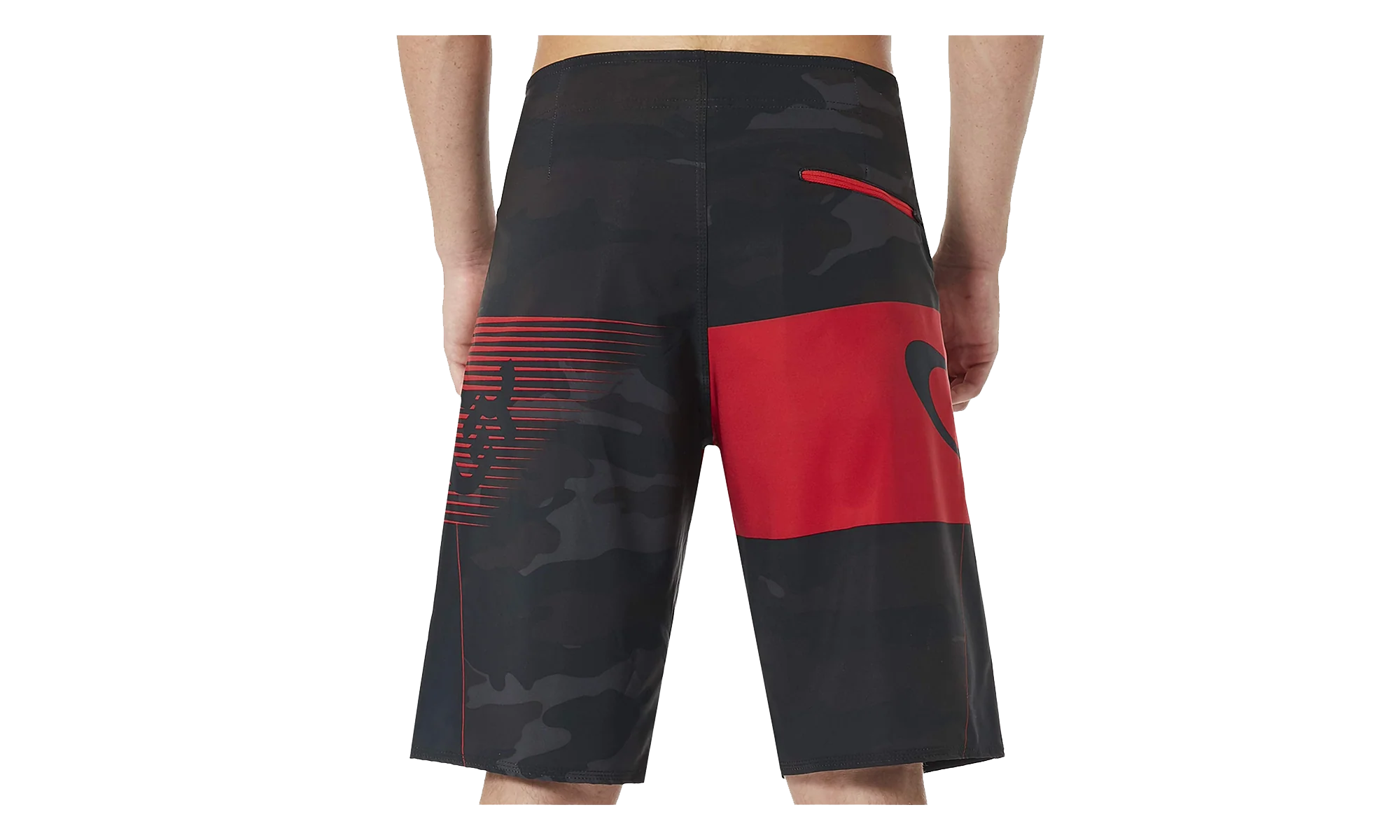 21" Buttermilk Biscuit Boardshorts "Red Line" 482365 465
