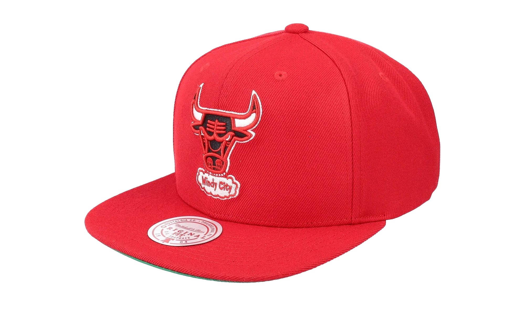 NBA Hardwood Classics Team Ground 2.0 Snapback Cap "Chicago Bulls - Red" HHSS3258 CBUYYPPPRED1