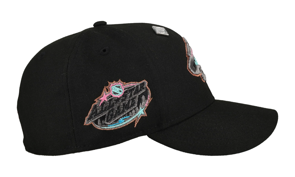 59FIFTY Minnesota Wild 2004 All Star Game Fitted Hat "Blue Moon / Black" NE432