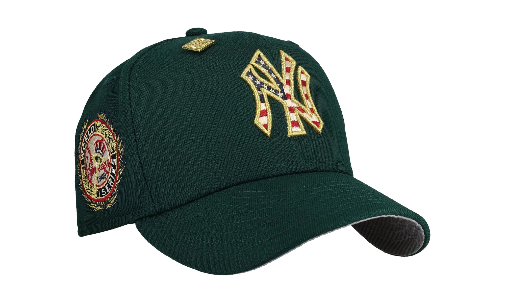 59FIFTY New York Yankees 1949 World Series Fitted Hat "Green USA" NE416