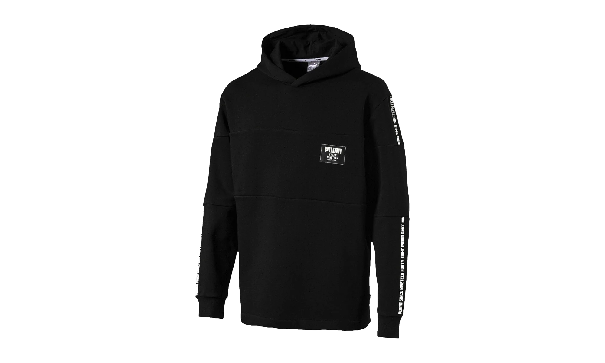 Rebel Block Hoodie "Black" 852400 01