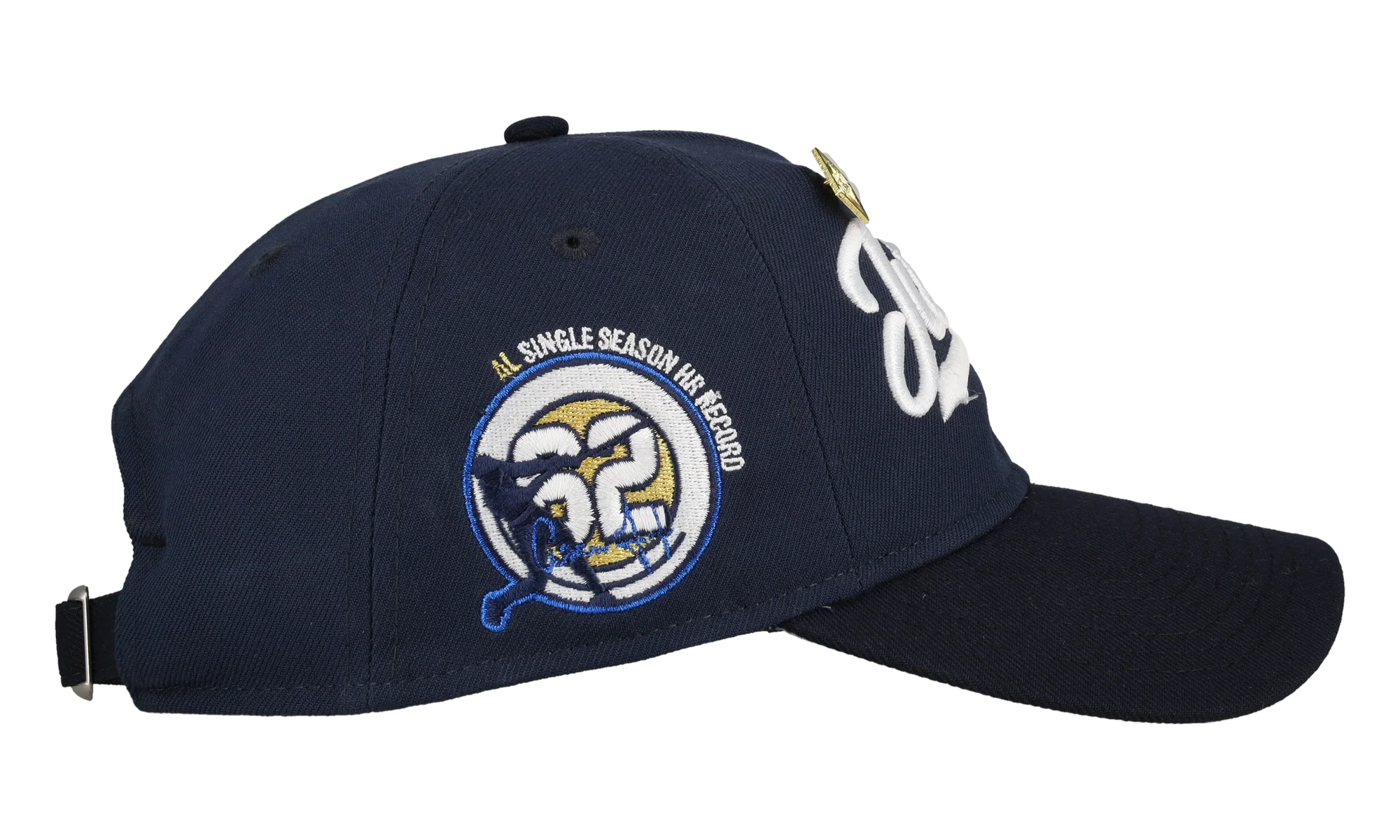 9TWENTY New York Yankees Aaron Judge 62 Home Runs Adjustable Hat "Navy / Black" NE275