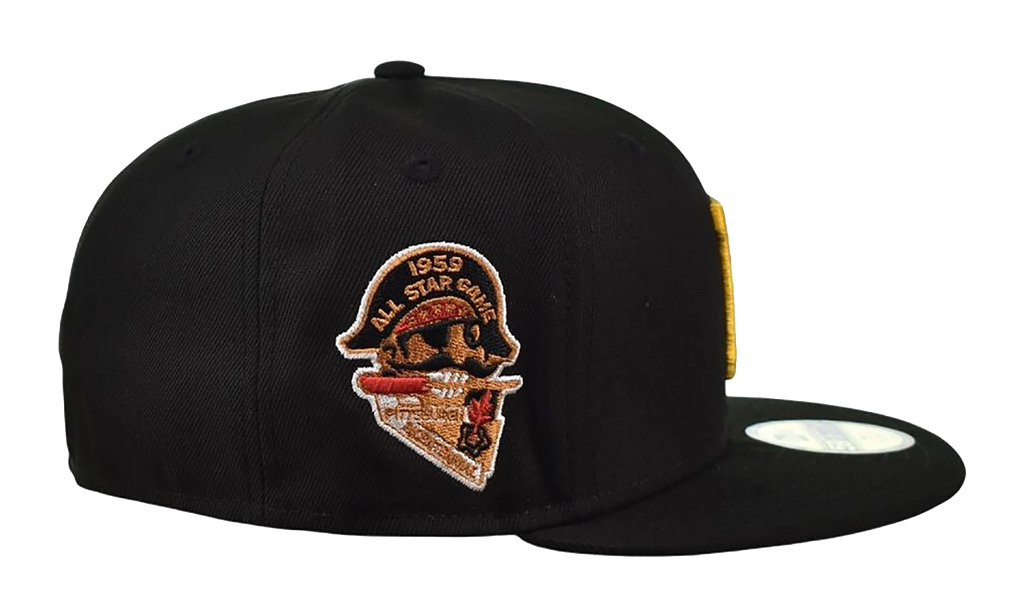 59Fifty Pittsburgh Pirates 1959 All Star Game Fitted Cap "Black / Yellow" 60399404